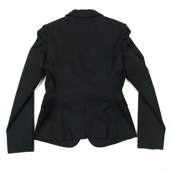 GUCCI Twill Tailored Bamboo Button Blazer 38 - Picture 2 of 8